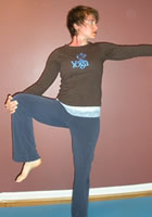 Yoga Pose - Extended Leg Balance - 3