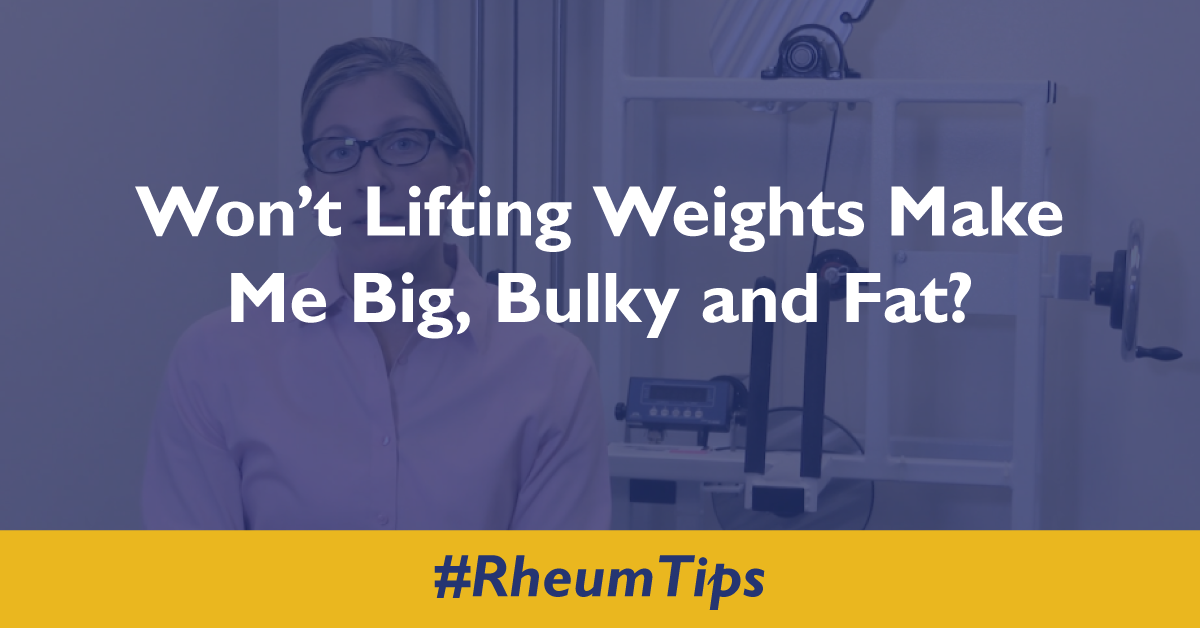 Won’t Lifting Weights Make Me Big, Bulky and Fat?